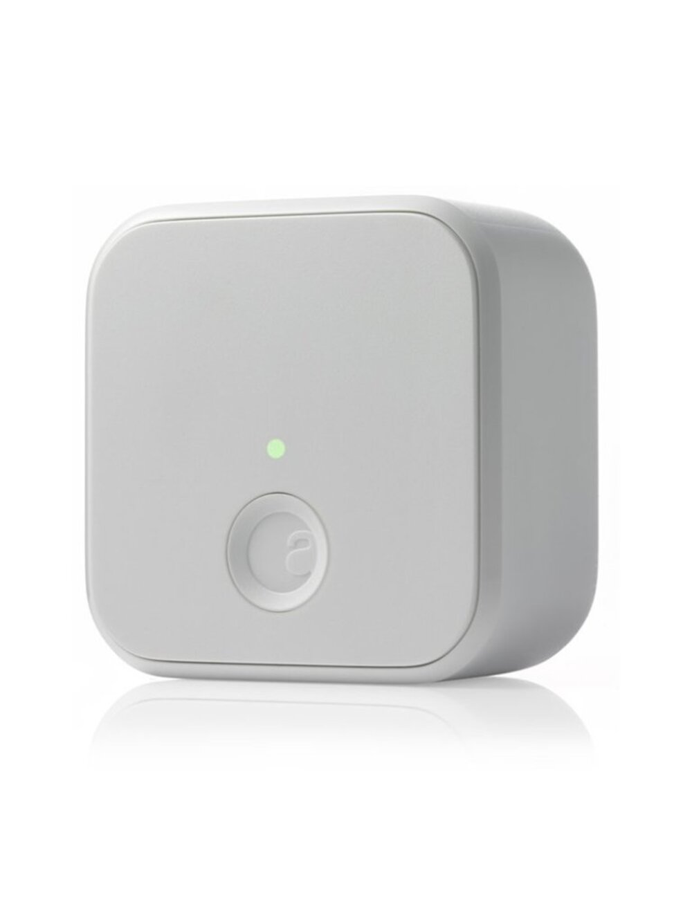 August Connect WiFi Bridge Smart Lock Remote Access Alexa White